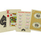 Copag Vintage WSOP 100% Plastic Playing Cards - Poker Size (Standard) Jumbo Index Green/Gold Double Deck Set