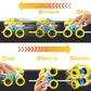 TQBYNJ 2-5 Years Old Boys Dinosaur Toy, Push and Pull Friction Dinosaur Monster Truck, Suitable for Preschoolers, Birthday, Easter, Halloween Party