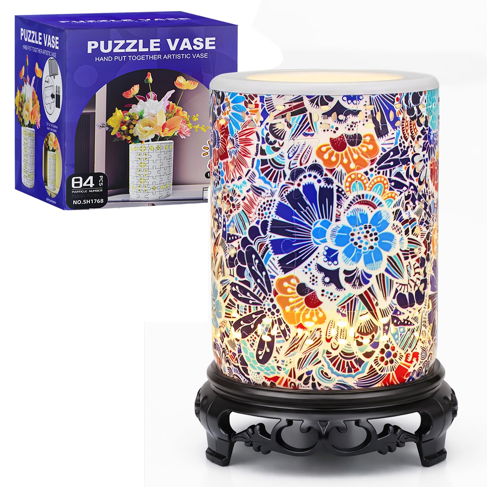 MONVIE 3D Puzzles Planter for Adults