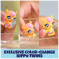 Hatchimals Alive Make a Splash Bathtub & 2 Water Reveal Eggs, Ages 3+