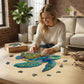 Mys Aurora Wooden Puzzles, Sea Turtle Jigsaw Puzzles 200 Pieces