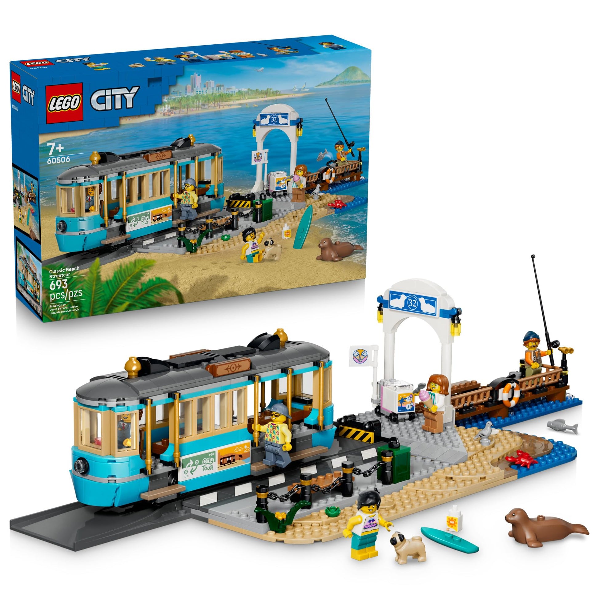 LEGO City Classic Beach Streetcar 60506