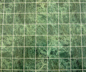 Handley House Dolls Miniature Flooring Green Marble Tile Sheet