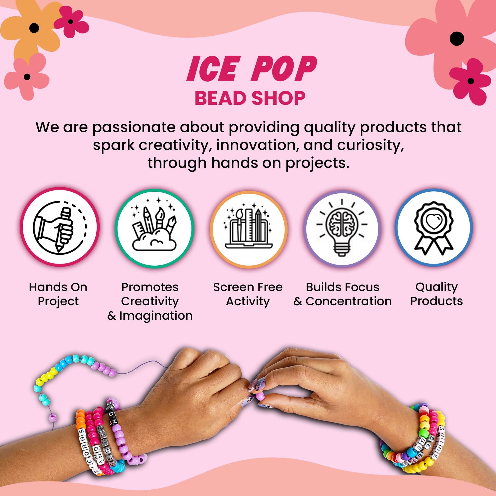 Fashion Angels Ice Pop Bead Shop Beading Kit