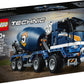 LEGO Technic Concrete Mixer Truck 42112 Building Kit, Kids Will Love Bringing The Construction Site to Life with This Cool Concrete Truck Toy Model