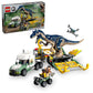 LEGO Jurassic World Dinosaur Missions: Allosaurus Transport Truck Toy, Fun Gift Idea for Kids with Kenji, Darius and Yaz Minifigures, Jurassic World
