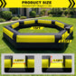 Blatesic 17FT Inflatable Gaga Ball Pit,Portable Gaga Ball Pit with Built-in Blower,for Indoor Outdoor Family Backyard Activities
