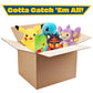 Pokemon 8" Plush Mystery Blind Box 5-Pack - Get Five Officially Licensed 8 Inch Pokemon - Authentic Collectible Soft Stuffed Animal Toy Figures - Gift