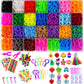 YITOHOP 12080+ Loom Bands Set, Rubber Bands for Bracelet Making Kit, DIY Arts & Crafts Idea, Friendship Bracelet Birthday Gift Kits for Kids Girls