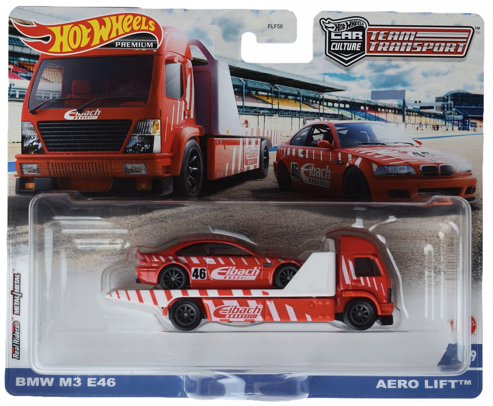 Hot Wheels BMW M3 E46 Aero Lift - Team Transport #29