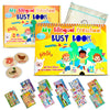 Little Charlie Lu Busy Book for Toddlers 3 and Up - Preschool Learning Activities Bilingual Book in Spanish and English with 32 Activities