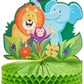 Creative Converting Jungle Safari Centerpiece, 1 ct, Multi-colored, 9 in x 11 in, 1 ct