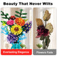 Flowers Bouquet Building Set for Adults, Wildflowers Icon Flowers Botanical Collection Kits Compatible with Lego Flowers, Valentines Flowers Sets