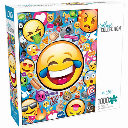 Buffalo Games - Buffalo Games - Emojis - 1000 Piece Jigsaw Puzzle for Adults Challenging Puzzle Perfect for Game Nights - Finished Puzzle Size is