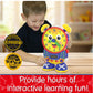 The Learning Journey Telly the Teaching Time Clock - Interactive Analog & Digital Time Learning Toy - Educational Toddler Clock for Ages 3+