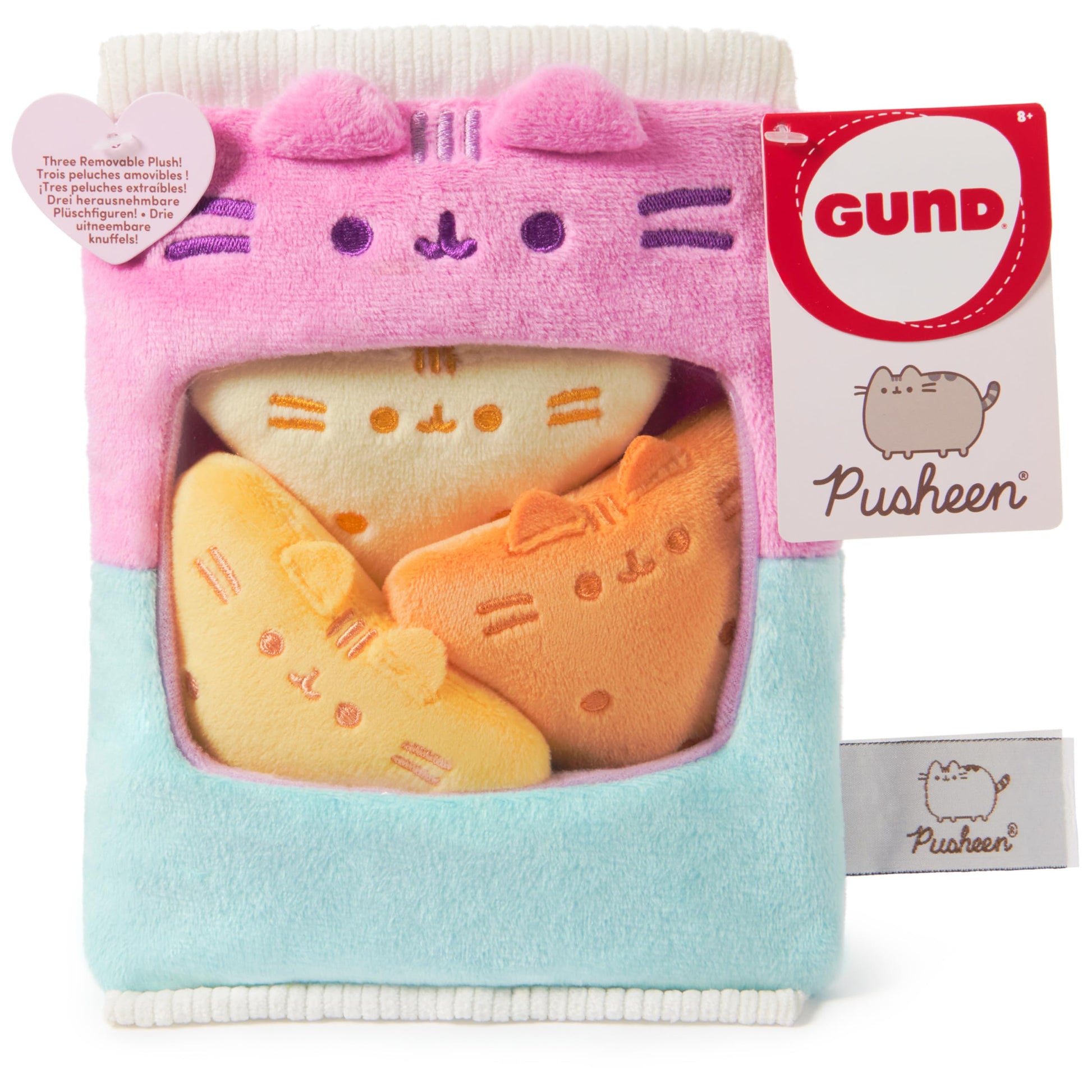 GUND Pusheen Gamer Chips with Removable Mini Plushies for Ages 8+