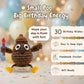 Birthday Gift for Women Men - Positive Poo Funny Crochet with 30 Hilarious Bday Cards | Cool Humor Gag Gift for Friends Coworker Sister Brother |