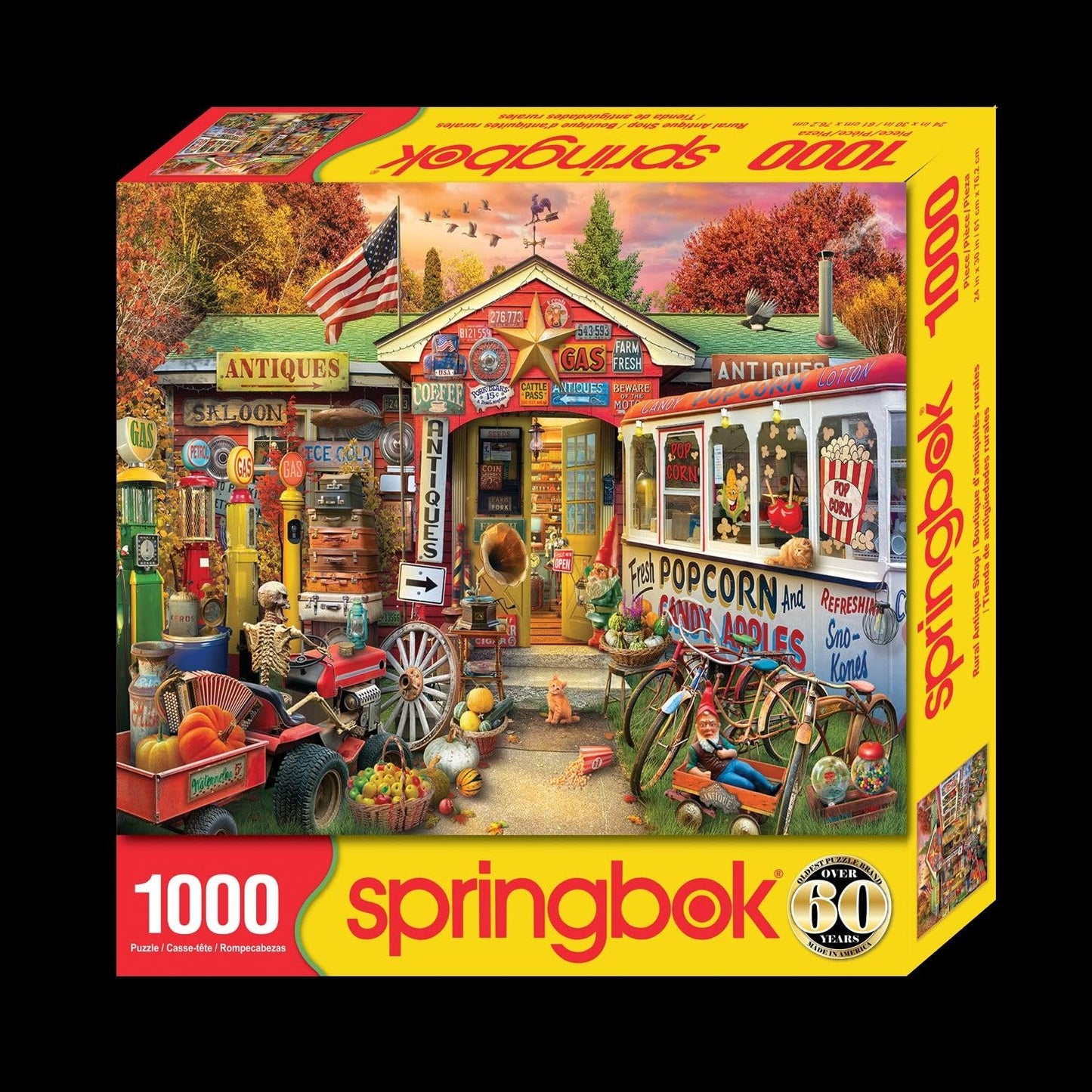 Springbok Rural Antique Shop 1000 Piece Jigsaw Puzzle for Adults