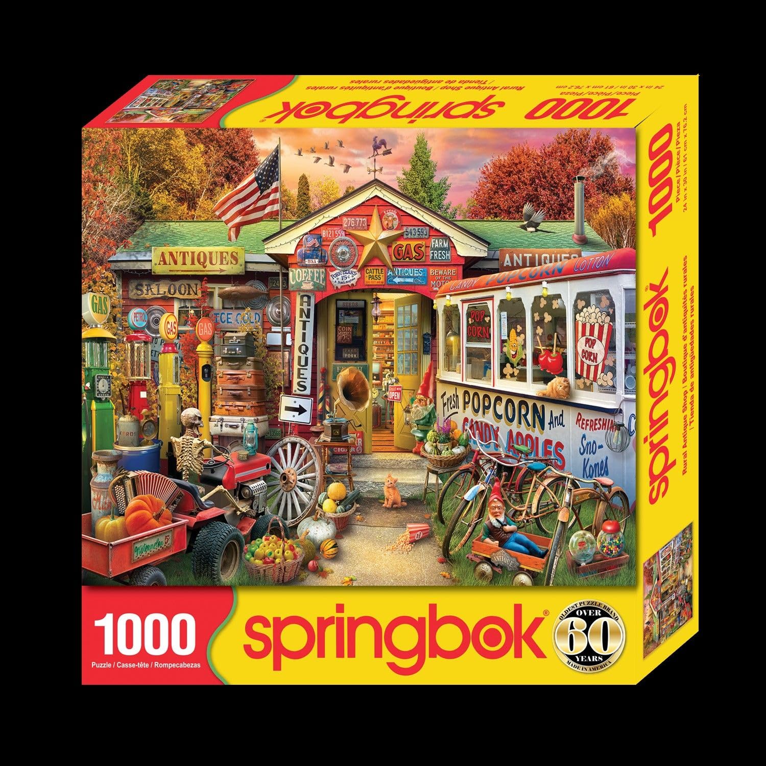 Springbok Rural Antique Shop 1000 Piece Jigsaw Puzzle for Adults