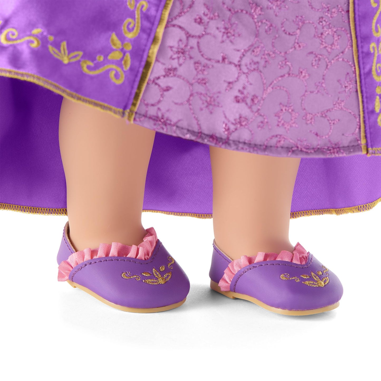 American Girl, Disney, Rapunzel, 18-inch Doll, Long Golden-Blonde Hair, Blue-Green Eyes, Includes Hair Clip, Ages 6+
