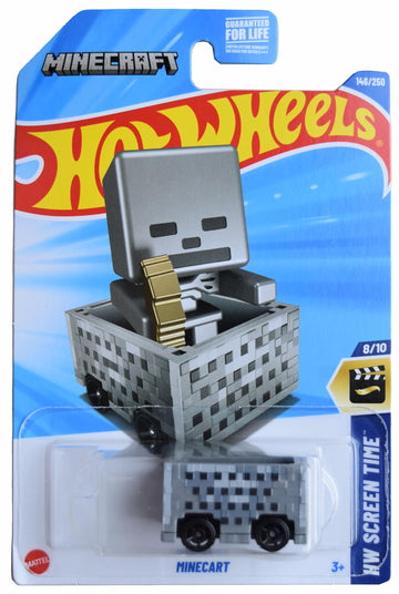 Hot Wheels Minecart, HW Screen Time 8/10