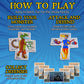 Castle Clark Monster Stomping: Heroes Games - Monster Building Dice & Strategy Card Game for Adults & Kids 13+ | Travel, Party & Family Kids' Games