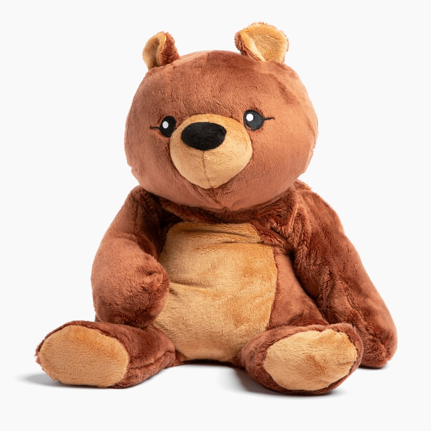 HUGIMALS Darby the Bear 20 Inch 4.5 lb Heavy Cute Sensory Weighted Comfort Plush | Large Unscented Washable Self Care Calming Stuffed Animal for Kids