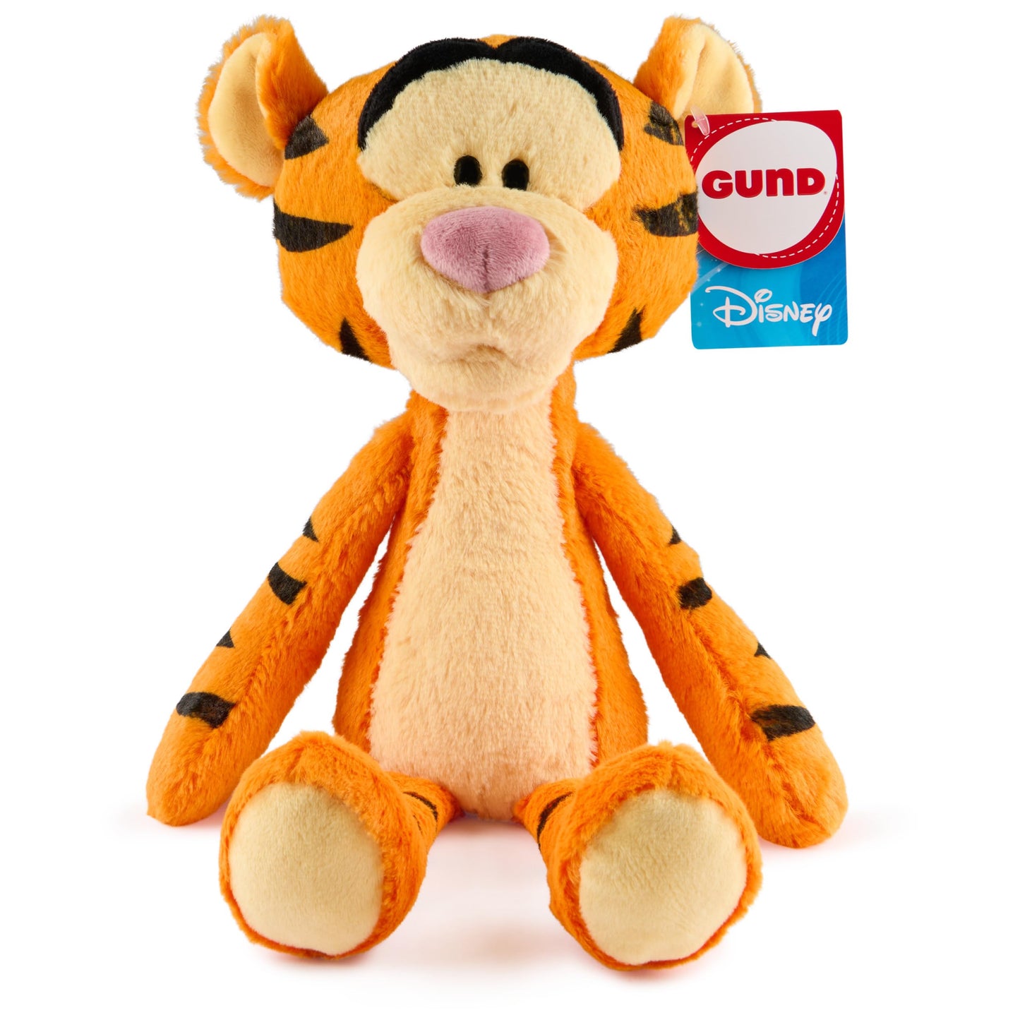 GUND Disney Official Tigger Toothpick 15-Inch Floppy Plush Toy, Ages 1+