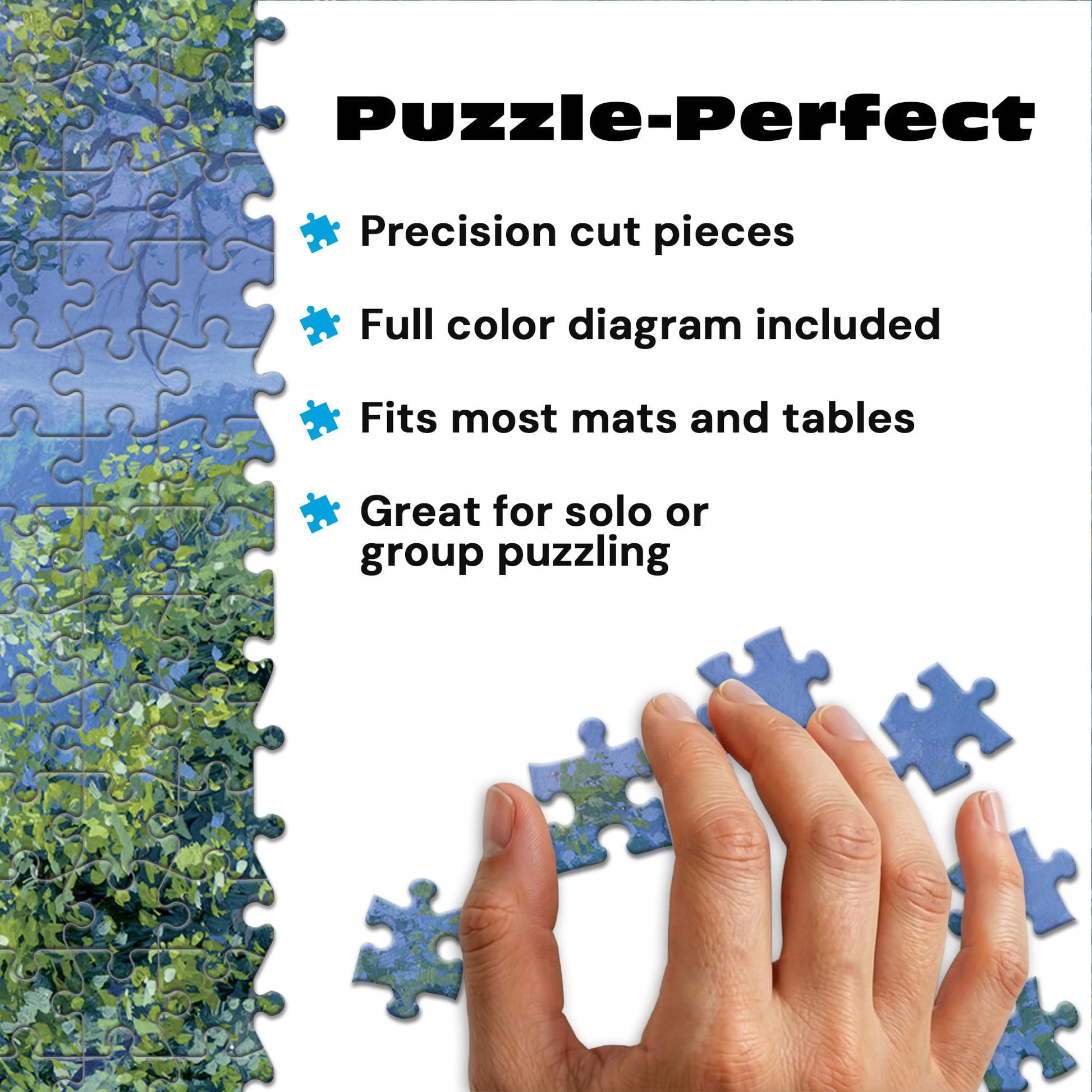 Buffalo Games - Hill Country Summer - 500 Piece Jigsaw Puzzle for Adults
