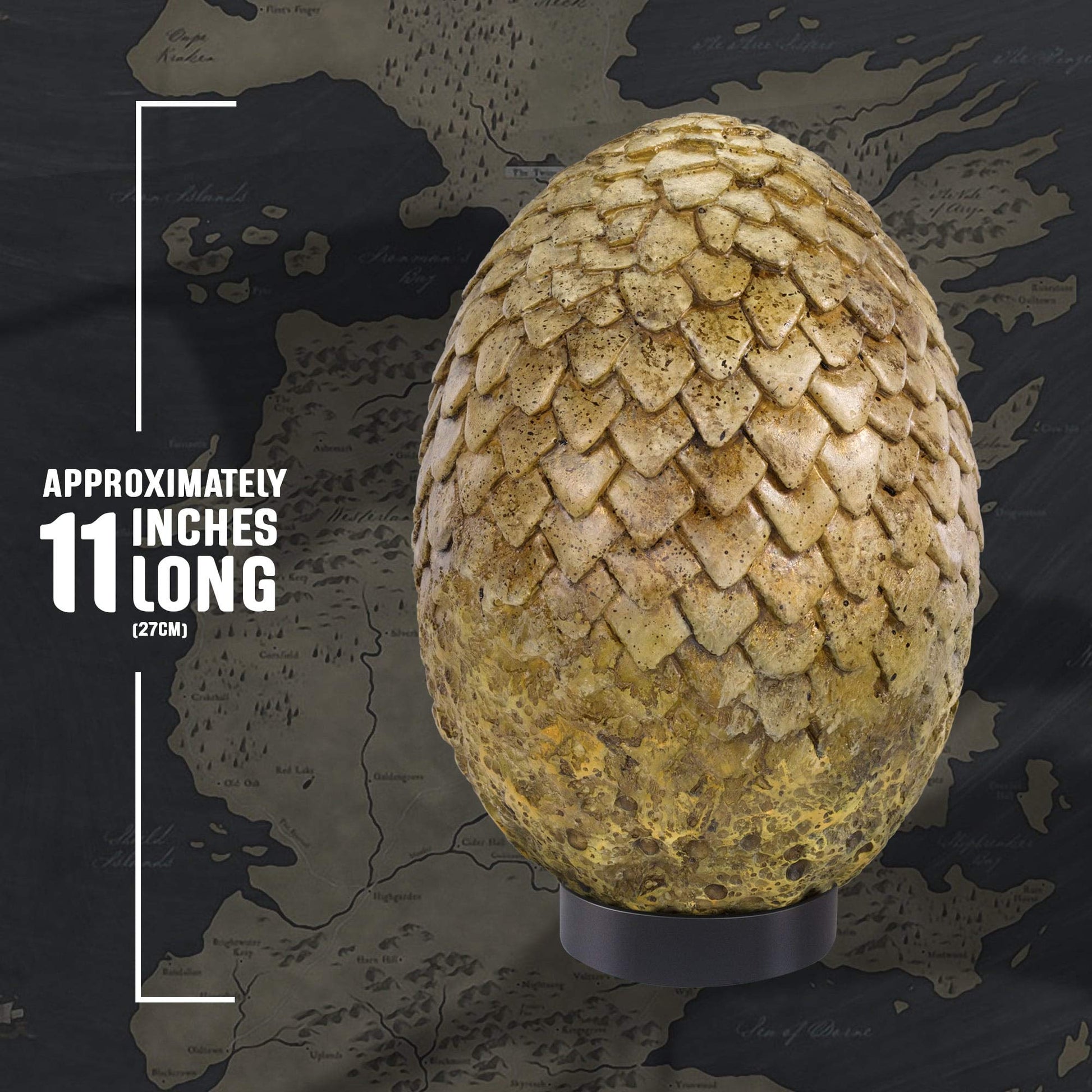 The Noble Collection Game of Thrones Viserion Egg (Tan)