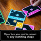 TACTA Card Game, Where Every Card Counts, Fast-Paced Strategic Shape Matching Party Game, Analyze and Optimize to Connect, Cover & Conquer to Win