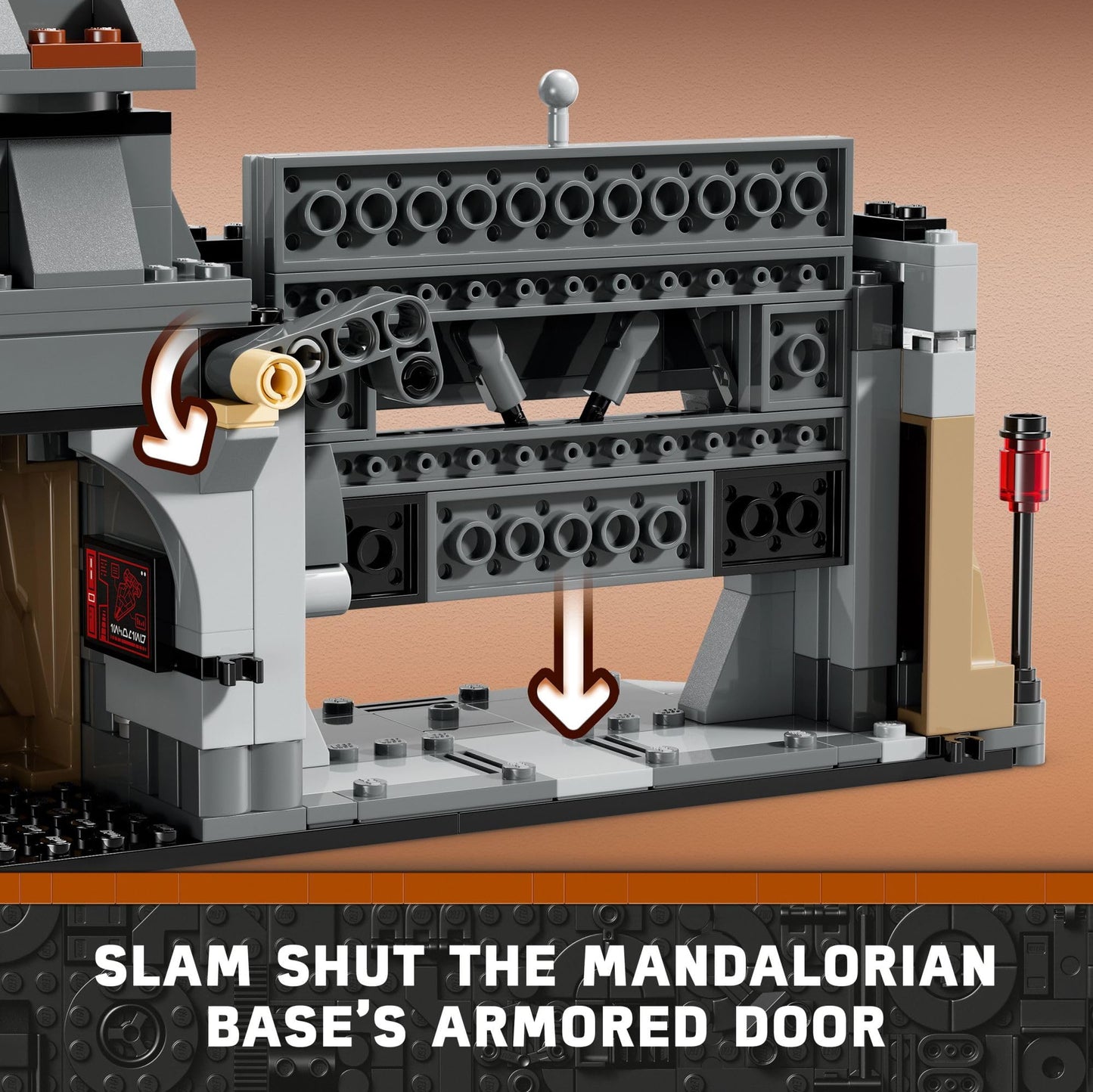 LEGO Star Wars: The Mandalorian Paz Vizsla and Moff Gideon Battle, Fun Building Set for Kids, Collectible Star Wars Toy with 4 Minifigures, Birthday