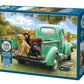 Cobble Hill 500 Piece Puzzle - Let's Go Fishing - Sample Poster Included