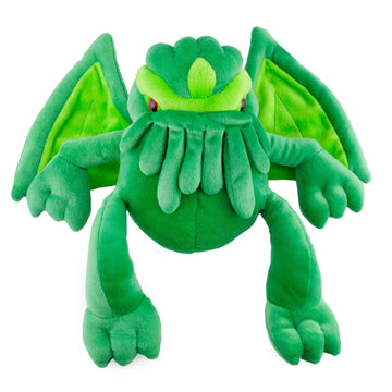 Toy Vault Cthulhu Plush, 12-Inch; Stuffed Horror Toy Based on H.P. Lovecraft's Weird Fiction, Medium Size