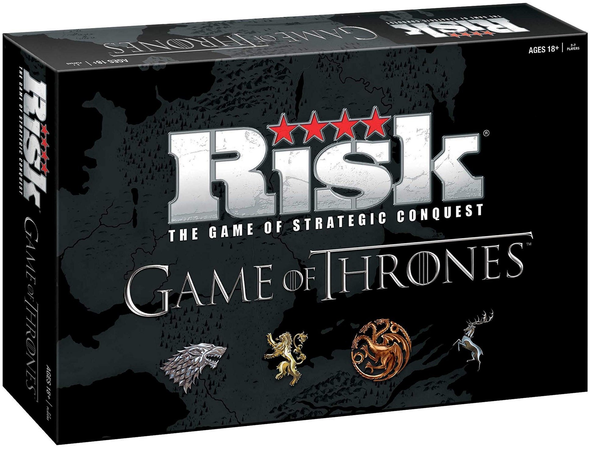 USAOPOLY Risk Themed Game of Thrones Strategy Board Game |for Game of Thrones Fans | Official Merchandise | Based on The TV Show on HBO, Orignal Color