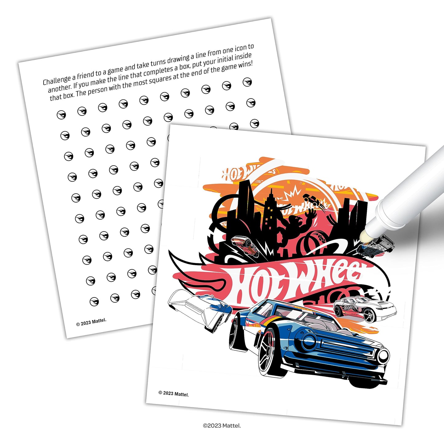 Hot Wheels Party Favors & Coloring Book - Officially Licensed by Imagine Ink