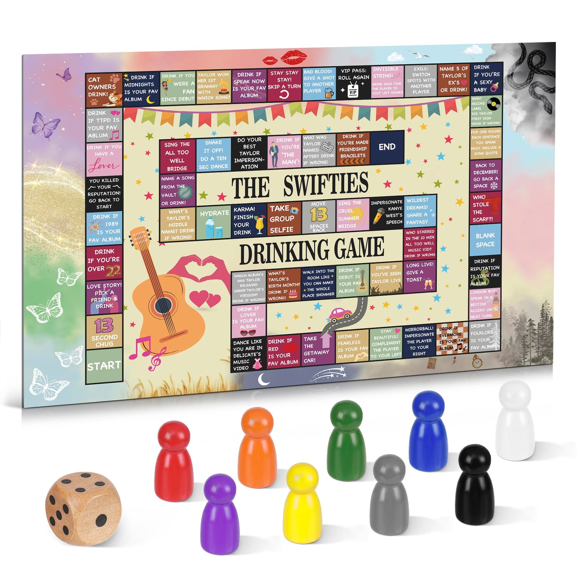 SKZOHROT Drinking Games Set, Fun Party Game for Adults and Groups