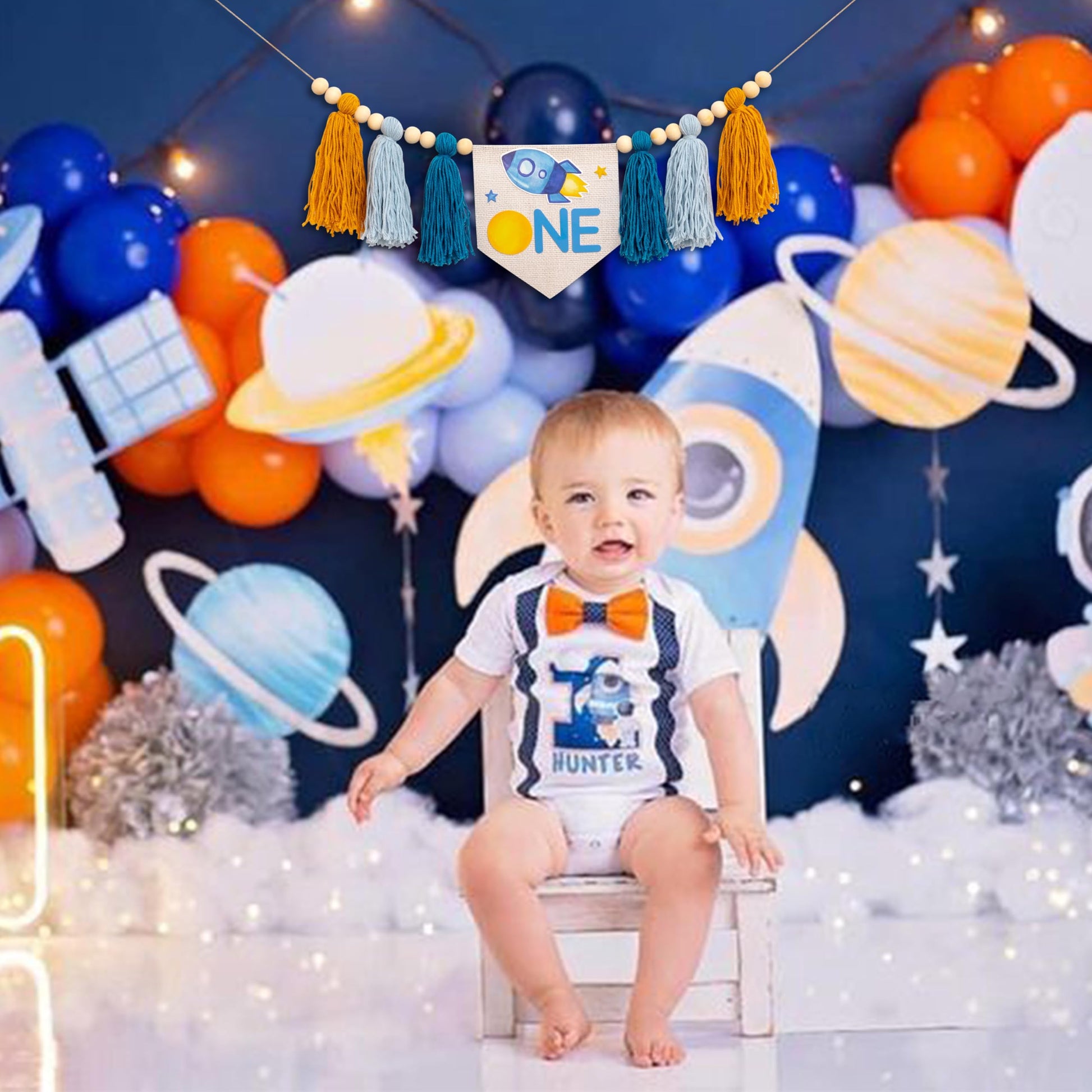 Gostman Outer Space ONE High Chair Banner