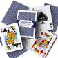 Brybelly Single Blue Deck, Standard Playing Cards (Wide Size, Regular Index)