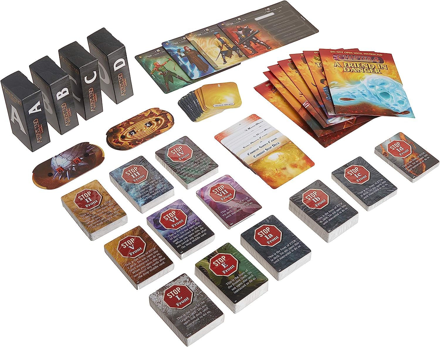 Aeon's End: Legacy - The First Legacy Deck-Building Game - Multi-Session Adventure - Cooperative Deck Builder - 45-90 Min Playing Time - for 1-4