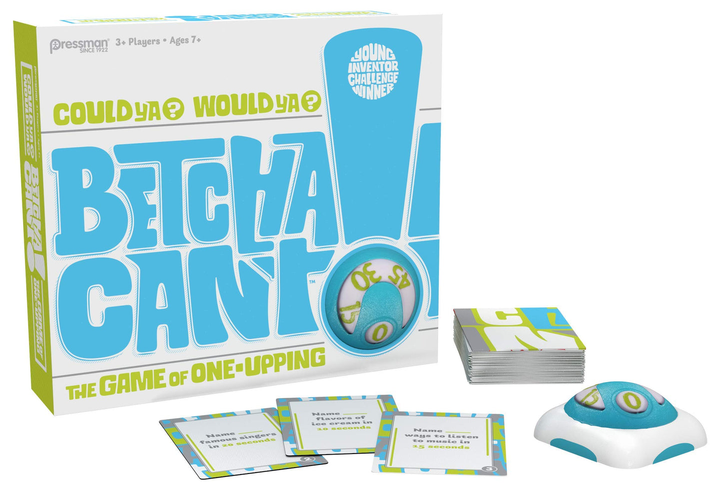 Betcha Can't Card Game - The Fast-Paced Game of One-Upping by Pressman