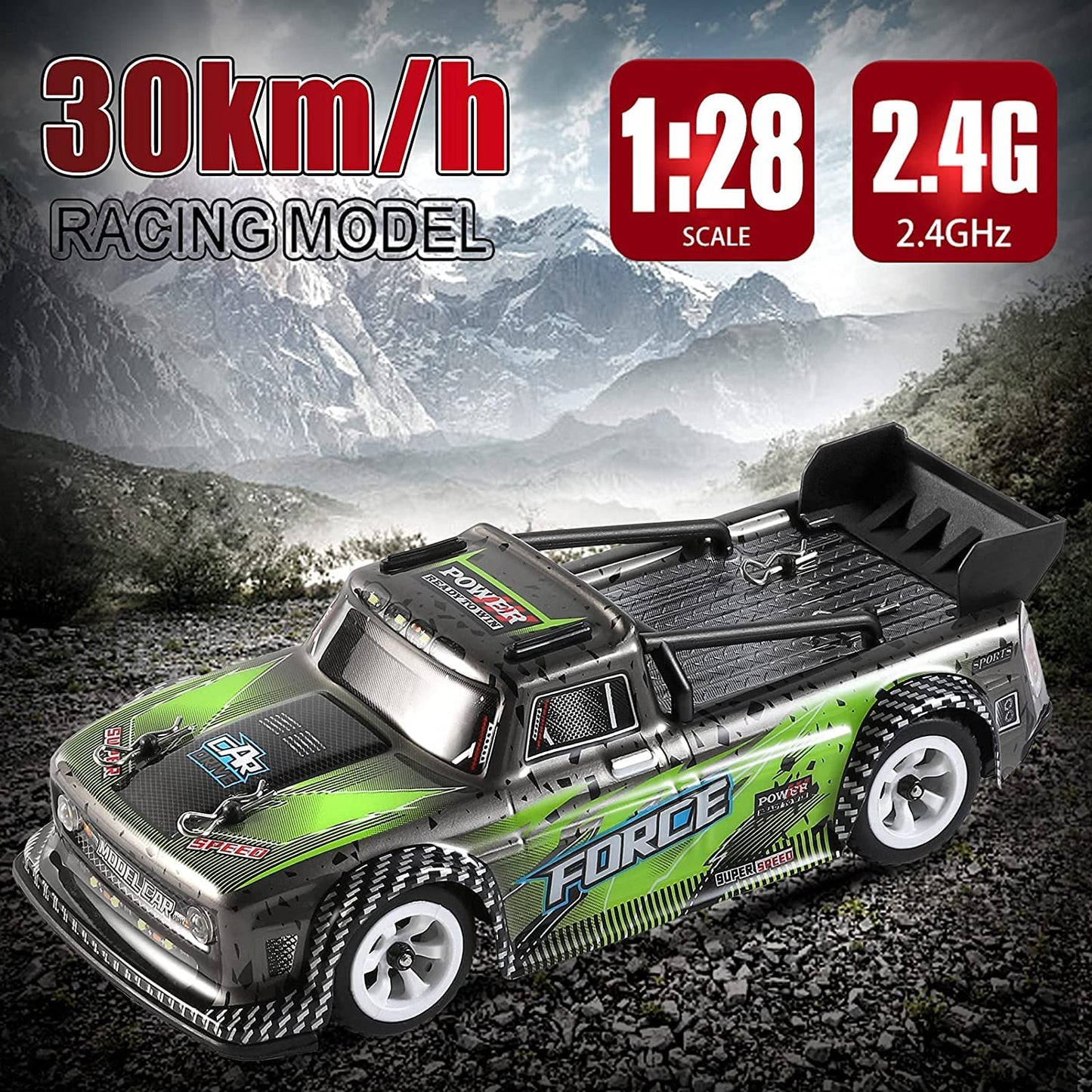 LEOSO Wltoys 284131 RC Cars 1/28 Mini Drift RC Car with 1pcs Battery