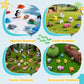 YRBIGSP 52 PCS 3D Printed Animals Set, Articulated 3D Printed Fidget Animal Toys for Kids Students Classroom Rewards,Party Favors, Easter Christmas
