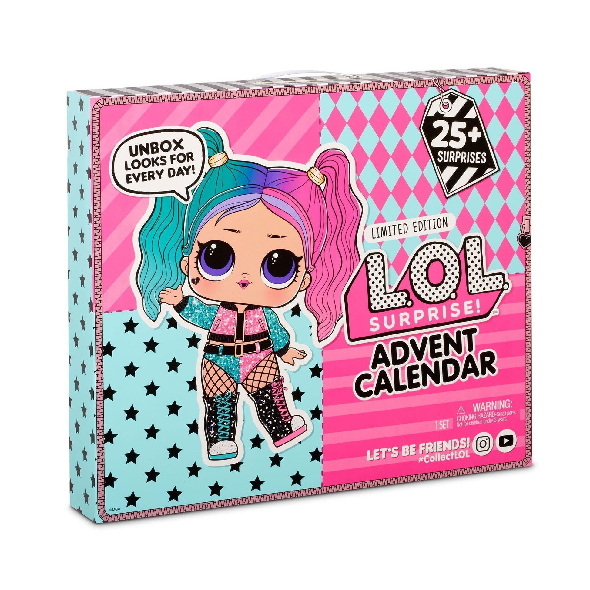 LOL Surprise Advent Calendar #OOTD Outfit Of The Day With Limited Edition Doll And 25+ Surprises Including Outfits, Shoes, Accessories For Girls Ages