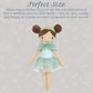 MON AMI Joelle Princess Pocket Doll, 10-Inch Plush Collectible Girls