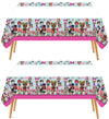 Ananju 2pcs Children Birthday Party Tablecloth Table Cover,Children Birthday Supplies Decorations (3)