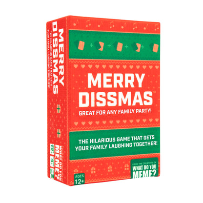 What DO You Meme? Merry Dissmas - The Hilarious Family Holiday Party Game Family