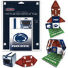 CreateOn NCAA Fan-Tiles Magnetic Match-Up Tiles for Penn State Nittany Lions Fans, 17-Piece Building for Kids & Adults, Officially Licensed NCAA Team