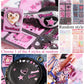 6 Kpop Photocard Holder Keychain Toploaders,6 Wrapped Gift Sets?50 Holographic Card Sleeves for Trading Cards,35Sheets Deco Stickers,2 Pcs Cute Little