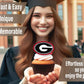 Georgia Bulldog Cupcake Toppers UGA Cake Party Decorations 24 Pcs